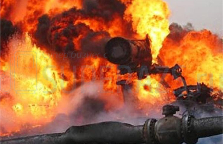 Взрыв нефтепровода в Ираке
