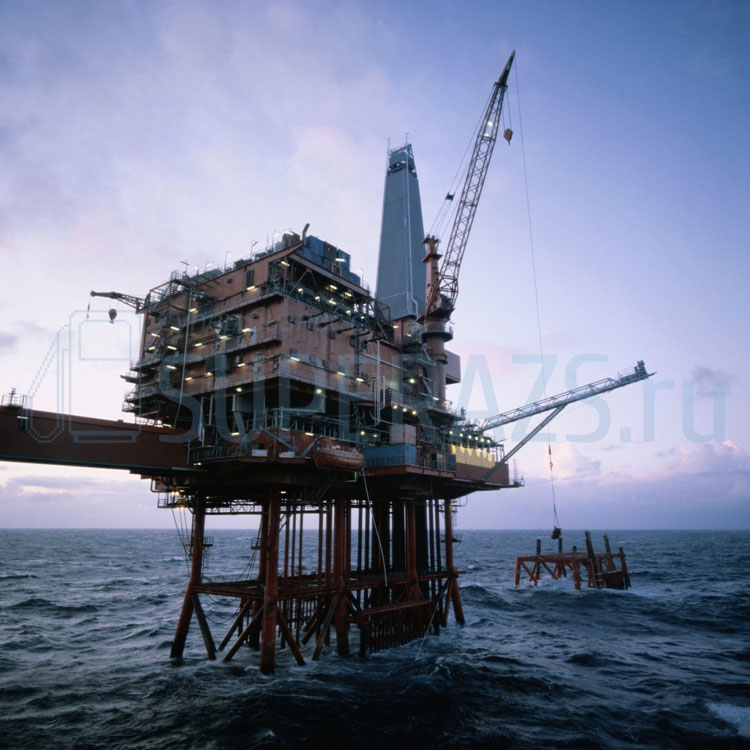 Добыча нефти из районов Северного моря